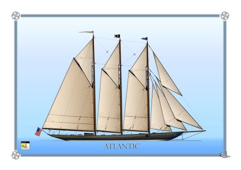 The schooner Atlantic